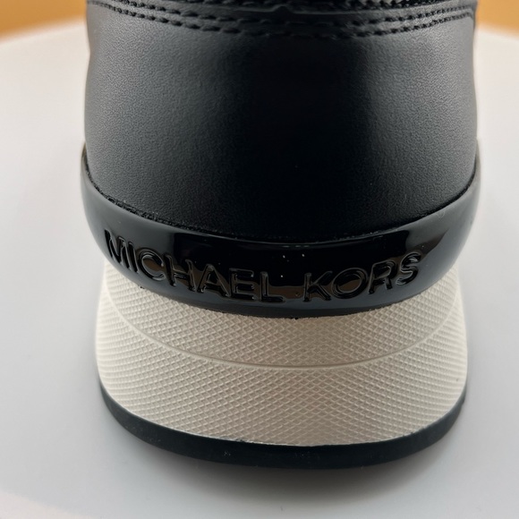 MICHAEL MICHAEL KORS Allie Leather and Canvas Sneaker - Picture 15 of 15